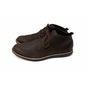 Timberland A19JM Brown Leather Chukka Ankle Boots Men’s 8.5